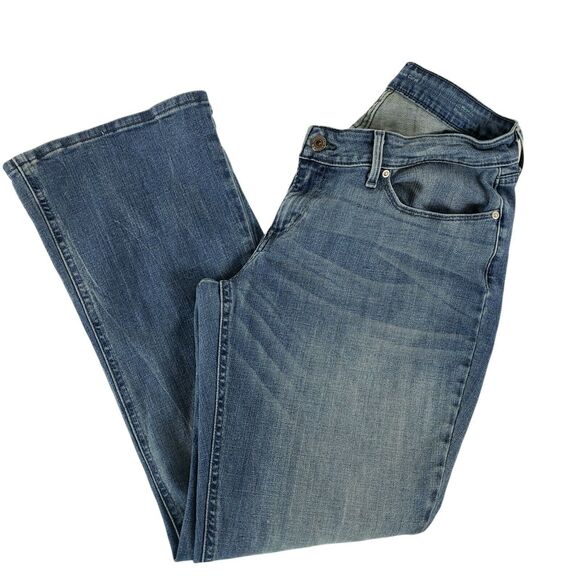 Levi's Women's Size 34 Supreme Curve Modern Rise Bootcut Skinny Blue Medium Wash - Picture 10 of 10